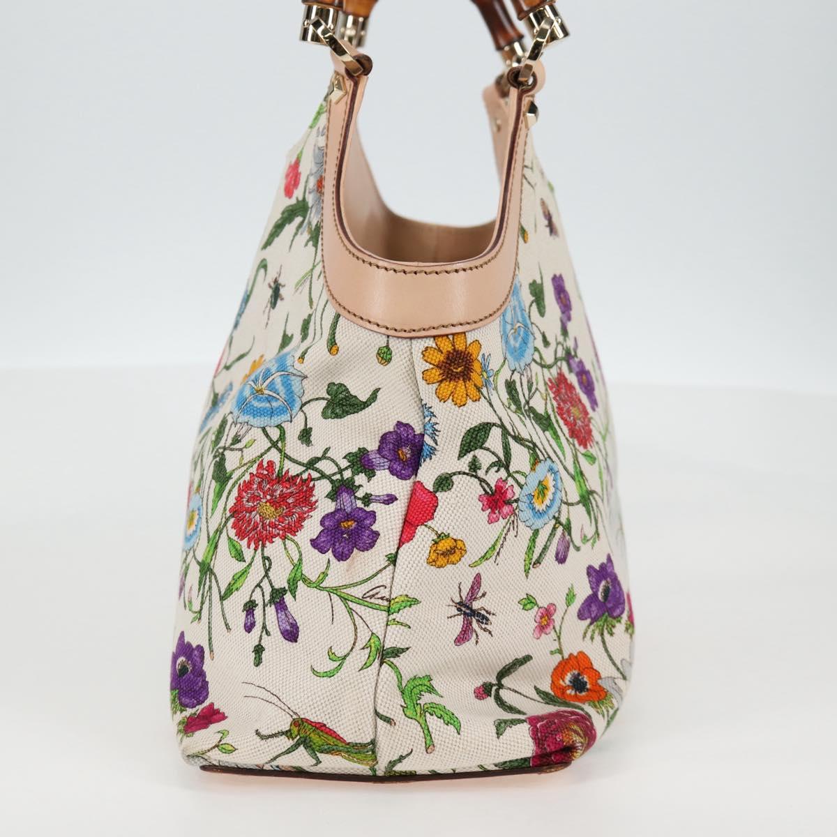 Gucci Bamboo, Multicolour, Canvas, shoulder