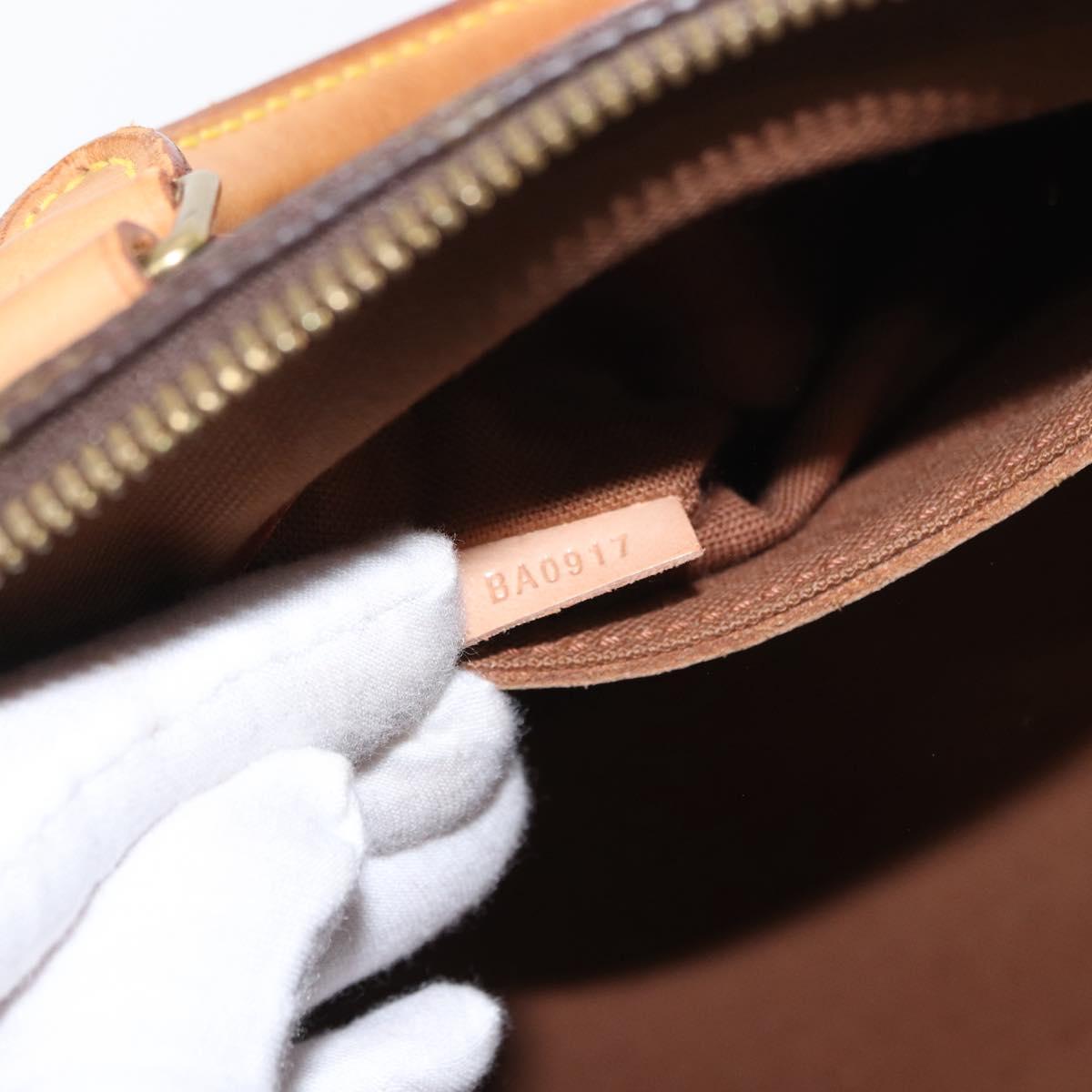 Louis Vuitton Alma Handbag Monogram Canvas, BROWN, CANVAS, Handbag