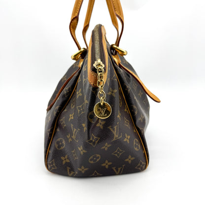 Louis Vuitton Tivoli Monogram Canvas, Brown, Canvas, Handbag