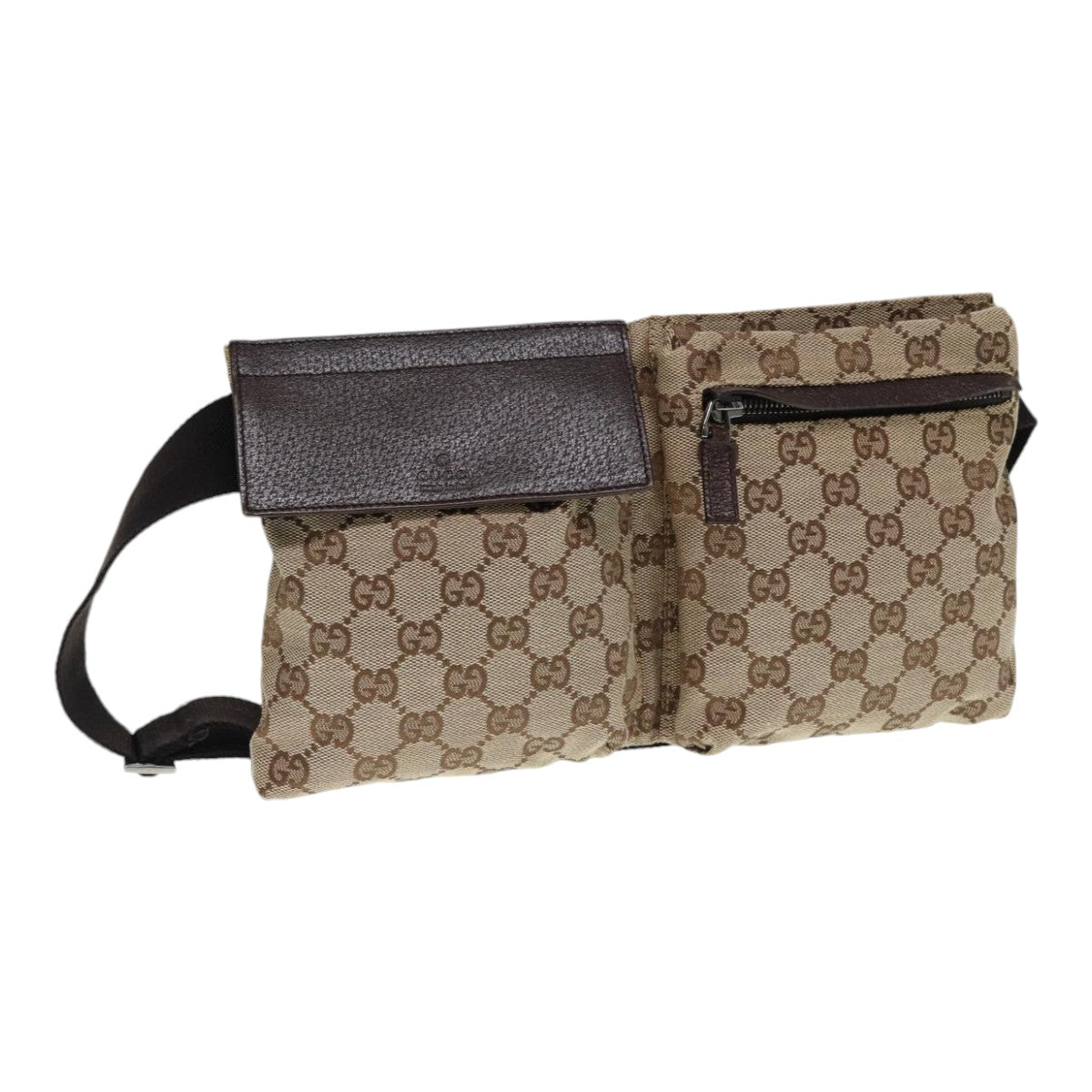 Gucci GG canvas, Beige, Canvas, shoulder