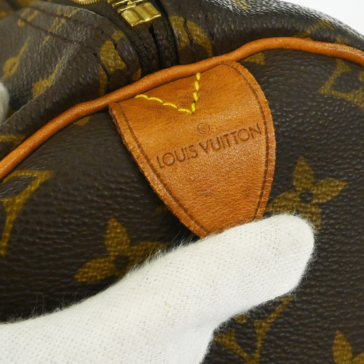 Louis Vuitton Keepall Monogram, Brown, Canvas, Travel Bag