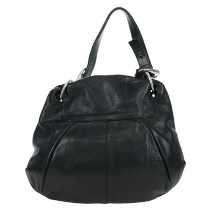 Saint Laurent Vintage Shoulder bag Leather, Black, Leather, Shoulder Bag