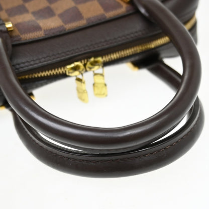 Louis Vuitton Brera Damier, Brown, Canvas, Handbag