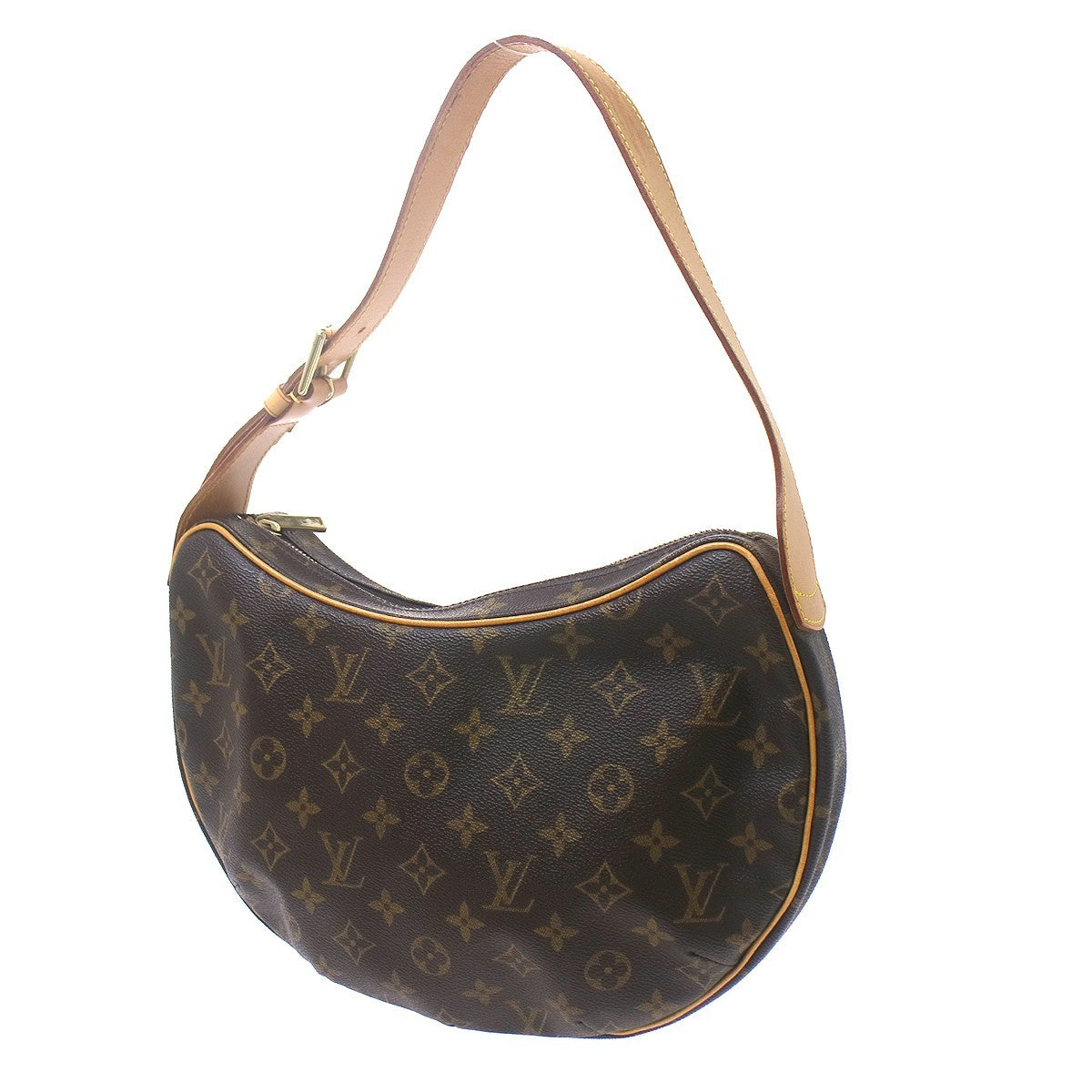 Louis Vuitton Croissant Monogram Canvas, Brown, Canvas, Handbag
