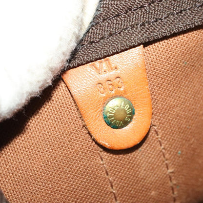 Louis Vuitton Keepall 60, Brown, Canvas, travel