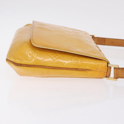 Louis Vuitton Thompson Street Monogram Vernis, Yellow, Patent Leather, Shoulder Bag