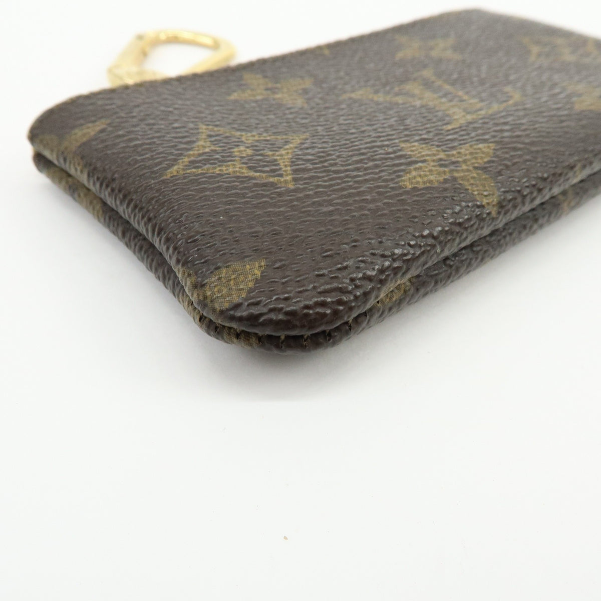Louis Vuitton Key Monogram Canvas, Brown, Canvas, Clutch