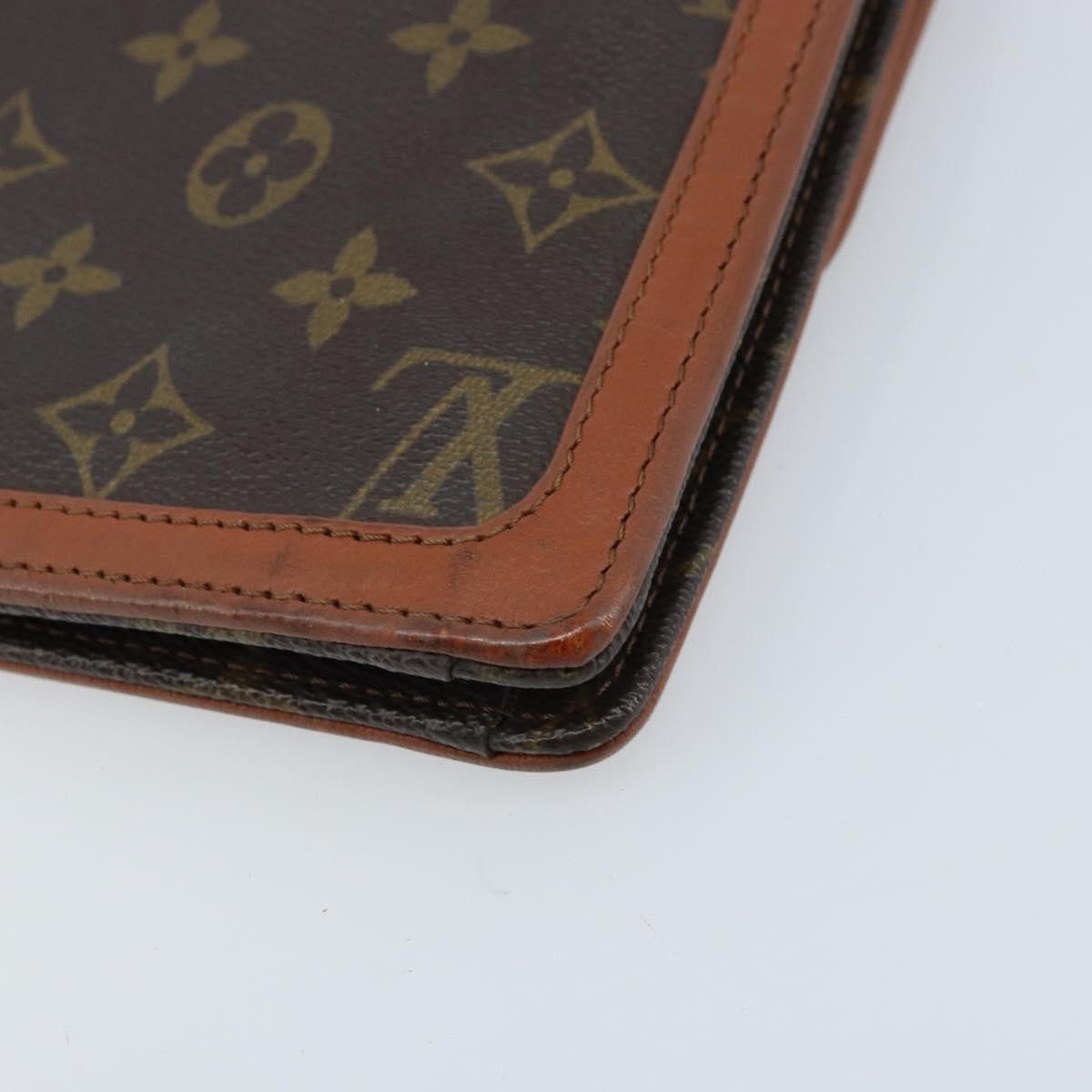 Louis Vuitton Dame Pochette Monogram Canvas, Brown, Canvas, Clutch