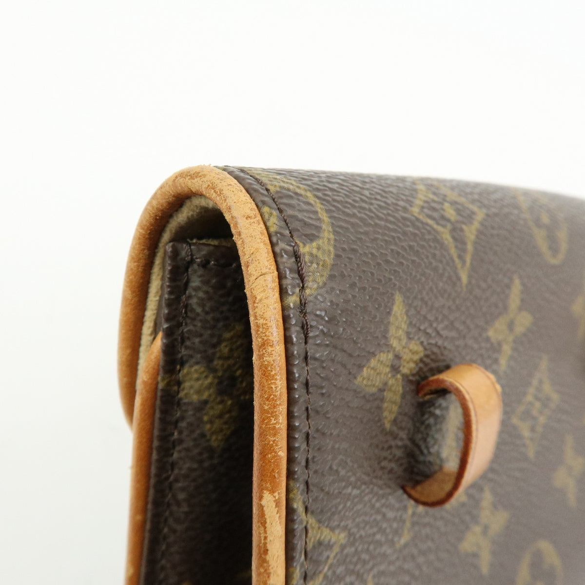 Louis Vuitton Florentine Waist Monogram Canvas, Brown, Canvas, Handbag