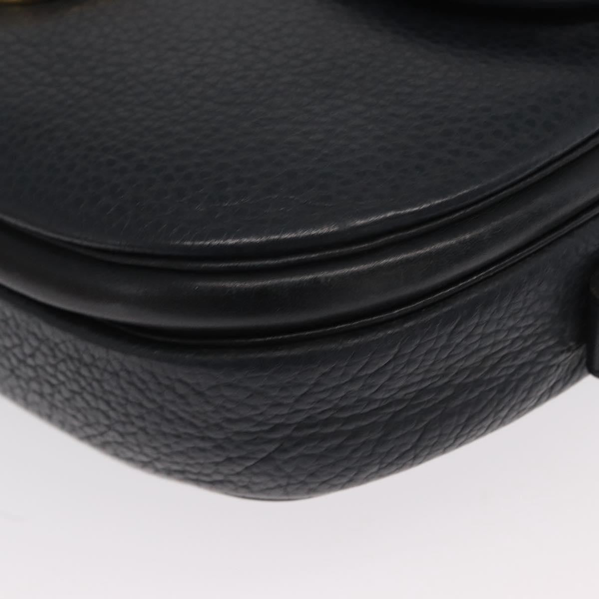 Christian Dior Vintage Leather, Navy, Leather, Shoulder Bag