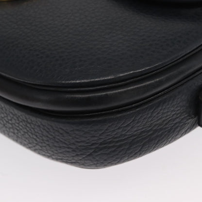 Christian Dior Vintage Leather, Navy, Leather, Shoulder Bag