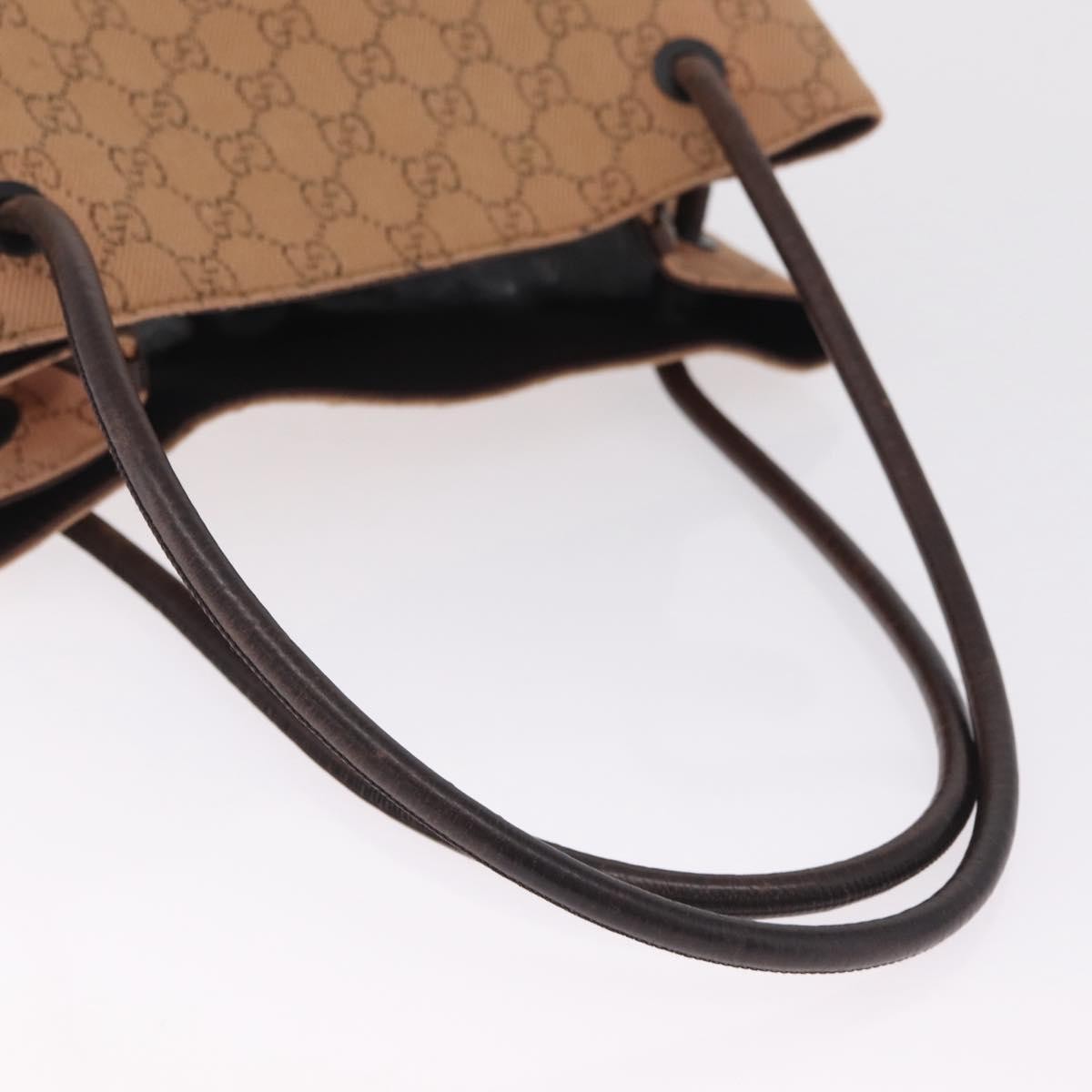 Gucci Vertical Tote GG Canvas, Orange, Canvas, Tote Bag