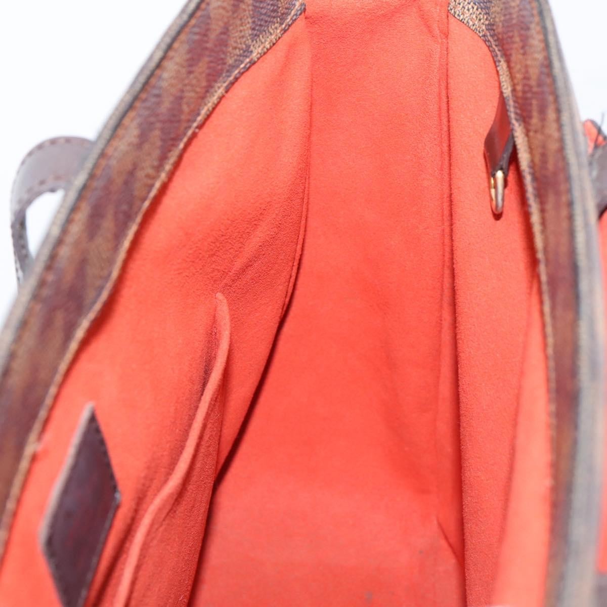 Louis Vuitton Parioli Damier Ebene, Brown, Canvas, Shoulder Bag