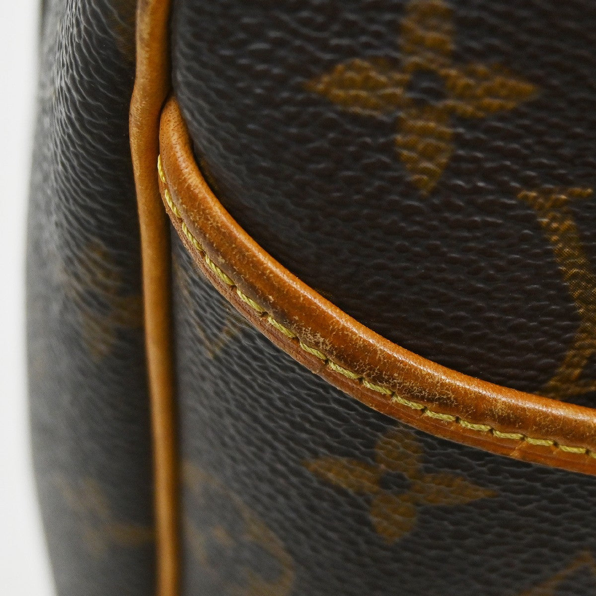 Louis Vuitton Deauville Monogram, Brown, Canvas, Handbag