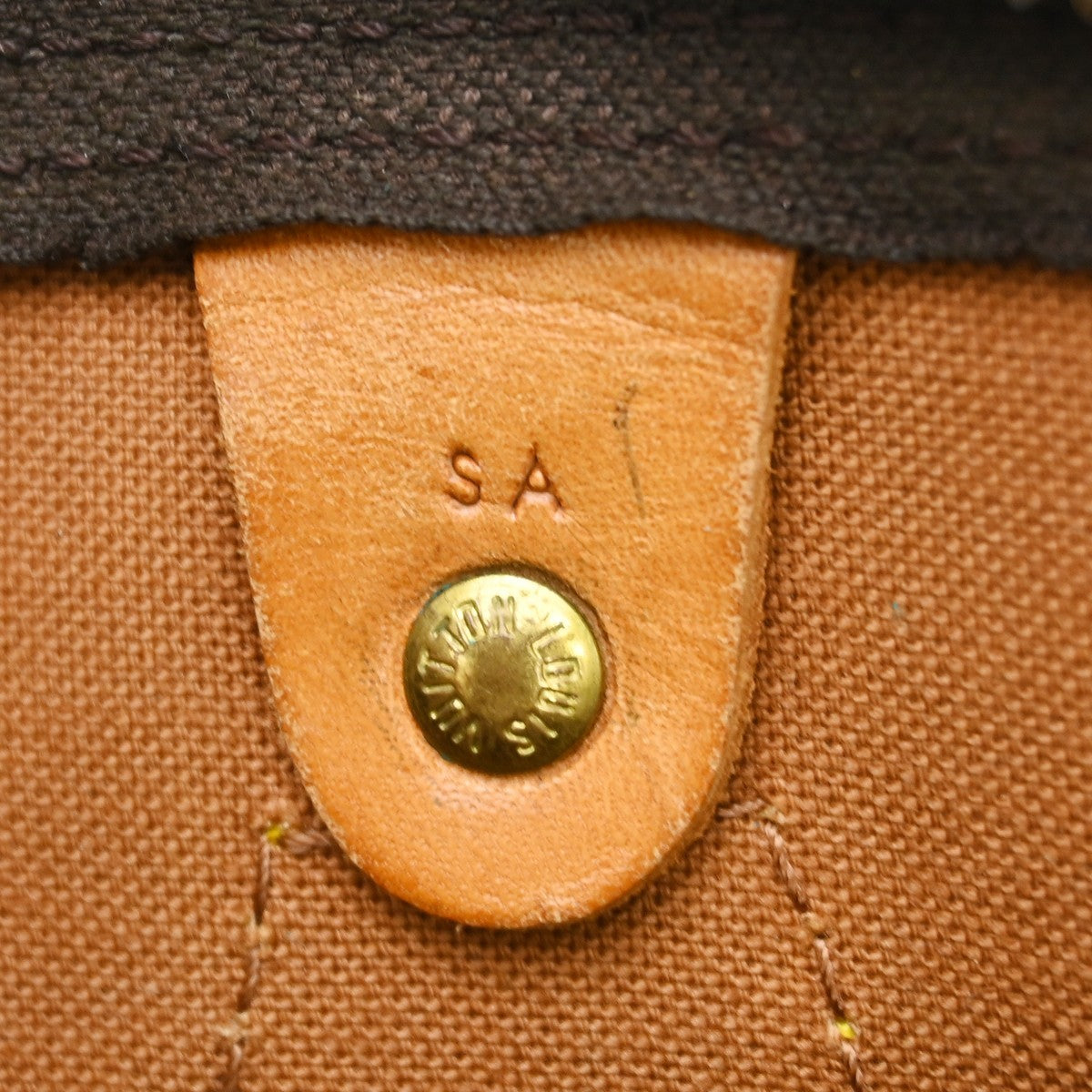 Louis Vuitton Speedy Monogram Canvas, Brown, Canvas, Handbag