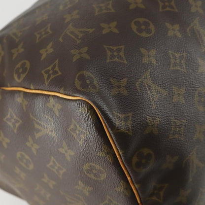 Louis Vuitton Keepall Monogram Canvas, Brown, Canvas, Travel Bag