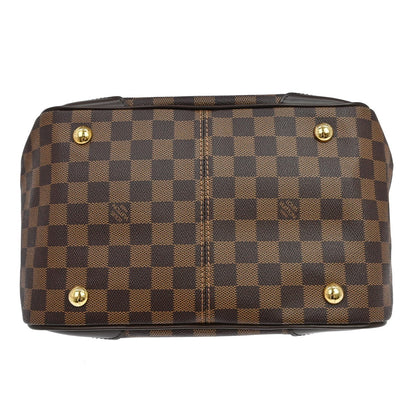 Louis Vuitton Verona Damier, Brown, Canvas, Handbag