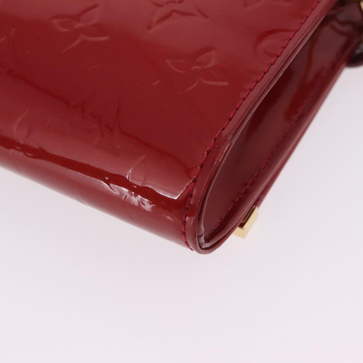 Louis Vuitton Ana Monogram Vernis, Pink, Patent Leather, Handbag