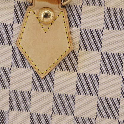 Louis Vuitton Saleya Damier, White, Canvas, Handbag