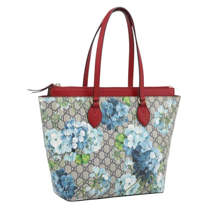 Gucci Linea A Convertible Blooms Print GG Coated Canvas, Multicolour, Canvas, Tote Bag