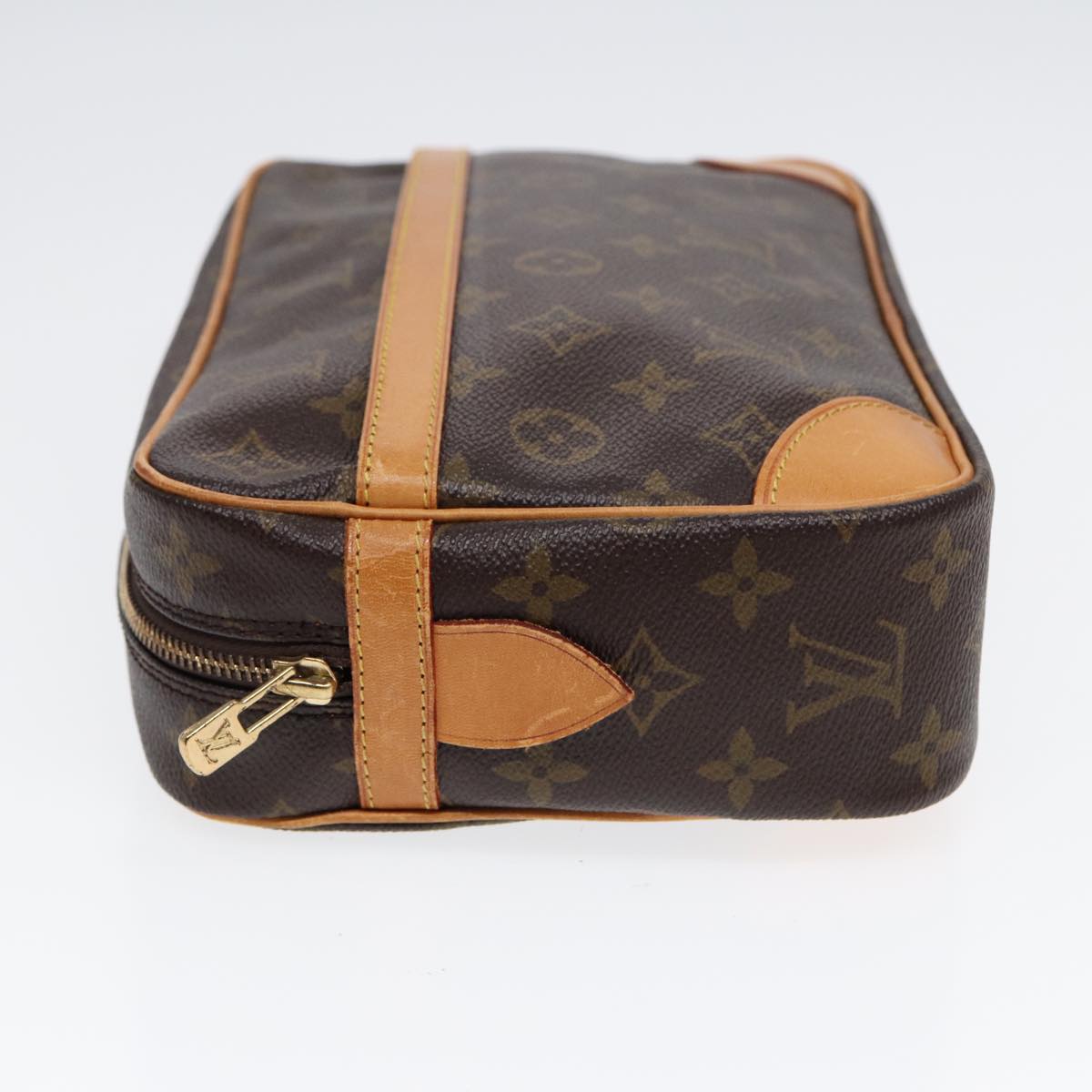 Louis Vuitton Compiegne 28, Brown, Canvas, clutch