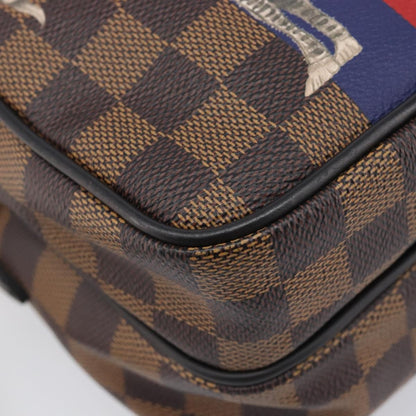 Louis Vuitton Amazone Limited Edition Chapman Savane Damier, Brown, Canvas, Handbag