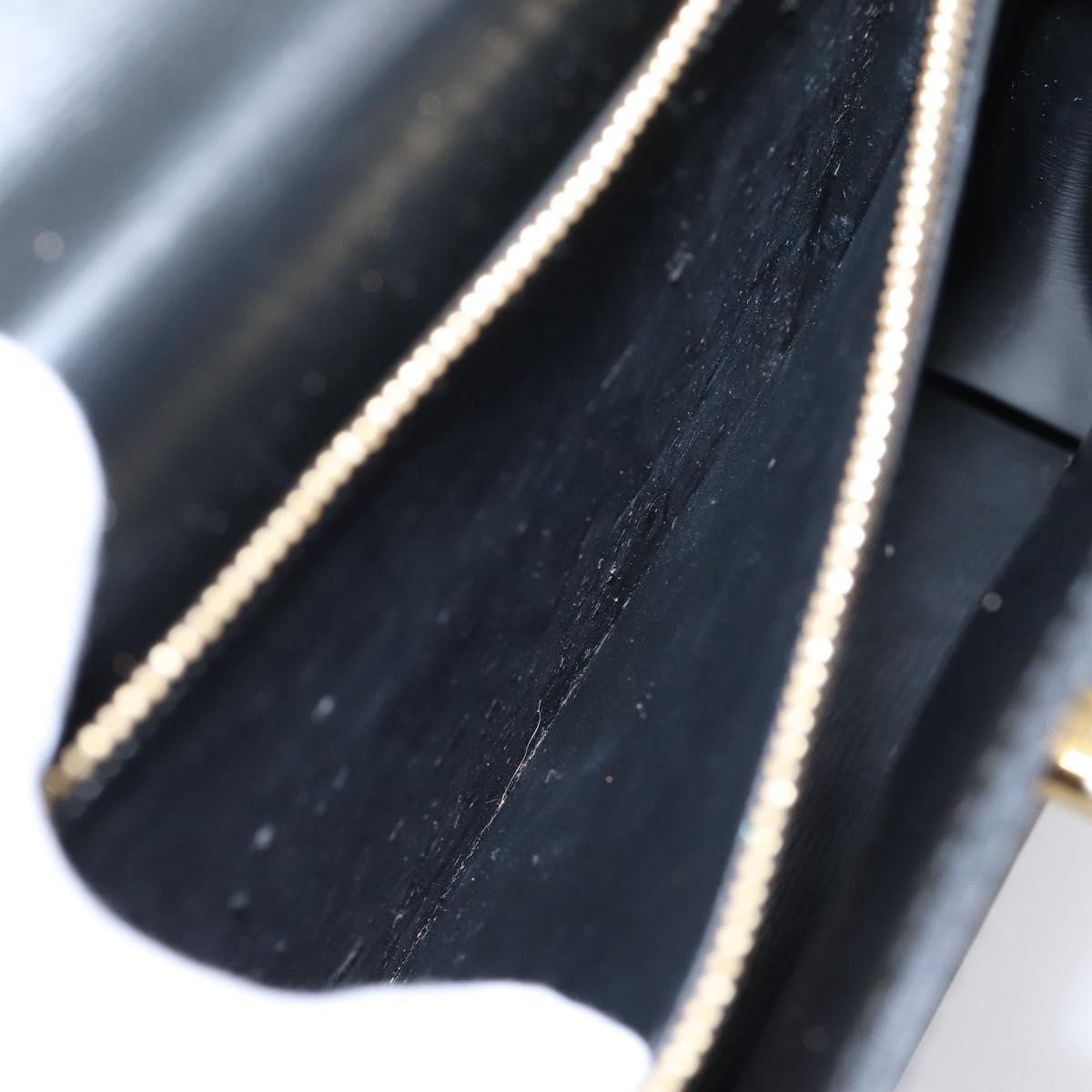 Louis Vuitton Malesherbes Epi Leather, Black, Leather, Handbag