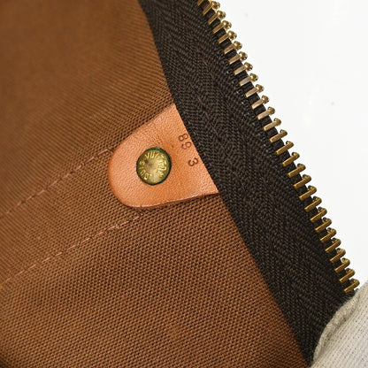 Louis Vuitton Keepall Monogram, Brown, Canvas, Travel Bag