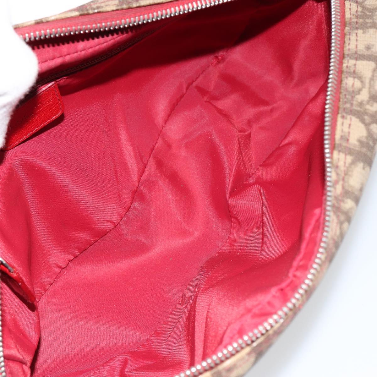 Christian Dior Vintage Rasta Crossbody Bag Diorissimo Canvas, BEIGE, CANVAS, Shoulder bag