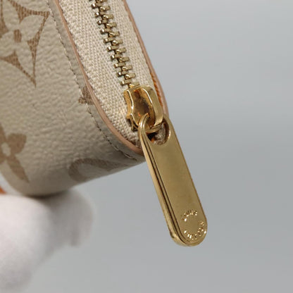 Louis Vuitton Zippy coin purse, Beige, Canvas, wallet