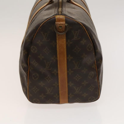 Louis Vuitton Keepall Bandouliere 45, Brown, Canvas, travel