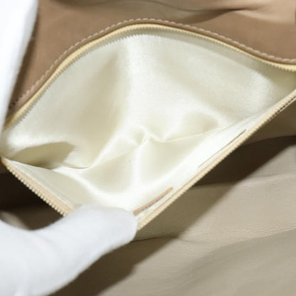 Chanel Single flap, Beige, Leather, shoulder