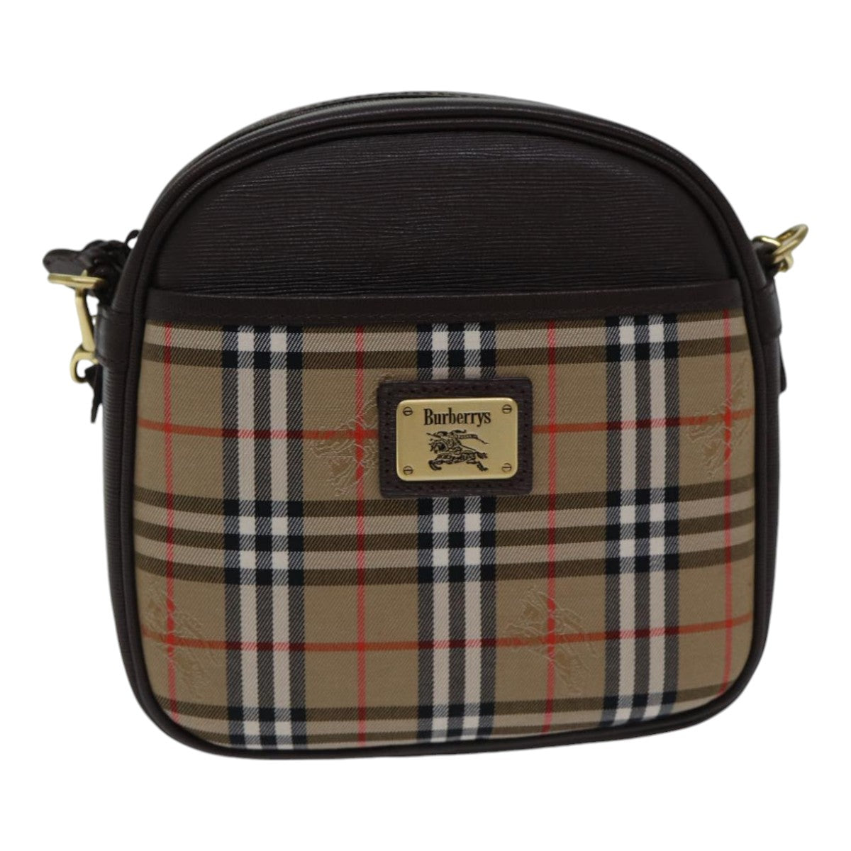 Burberry Nova Check, Beige, Canvas, shoulder