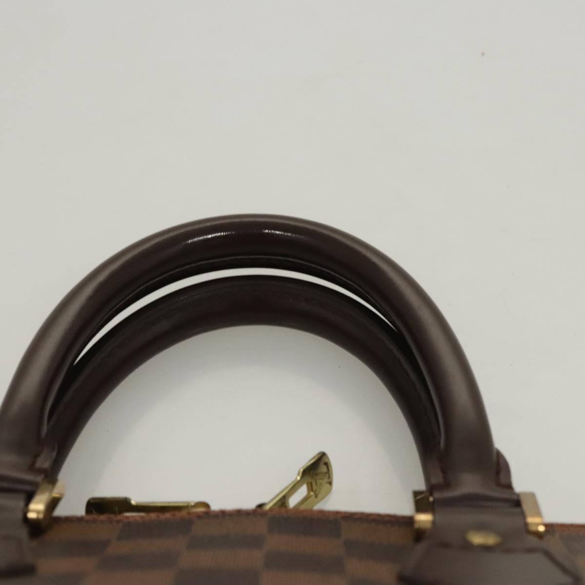 Louis Vuitton Alma BB, Brown, Canvas, handbag