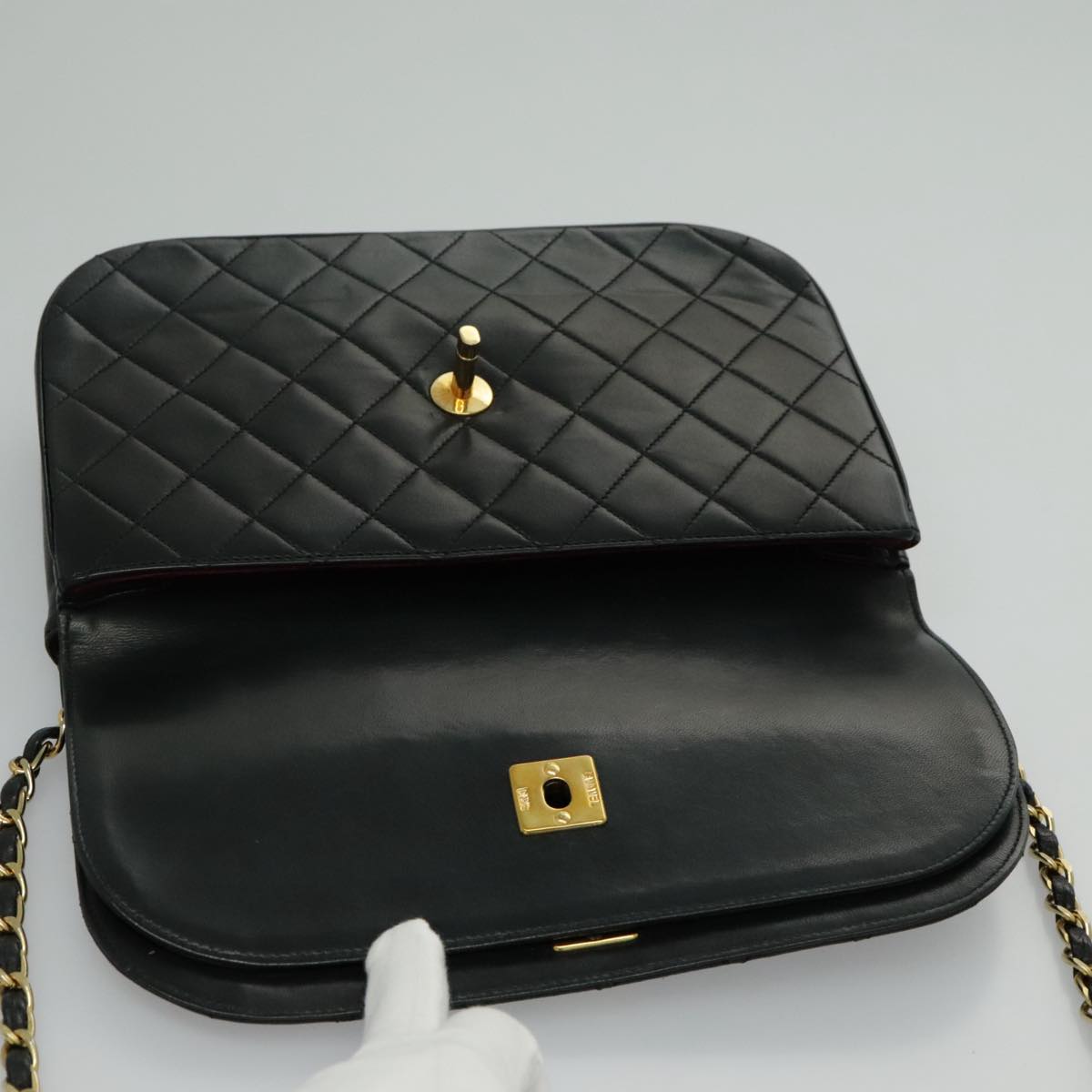 Chanel Flap bag, Black, Leather, shoulder