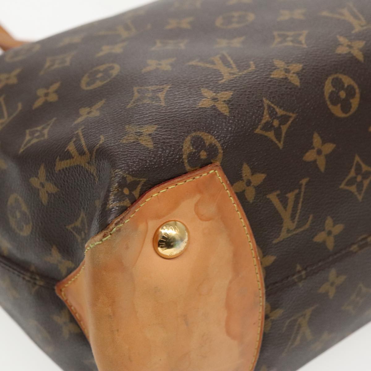 Louis Vuitton Wilshire, Brown, Canvas, tote