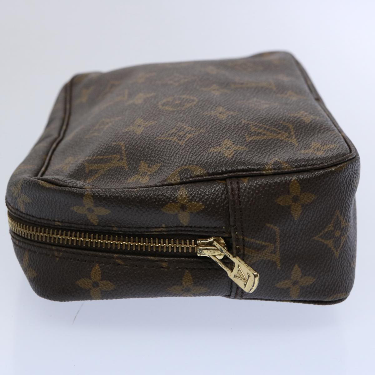 Louis Vuitton Trousse de Toilette, Brown, Canvas, clutch