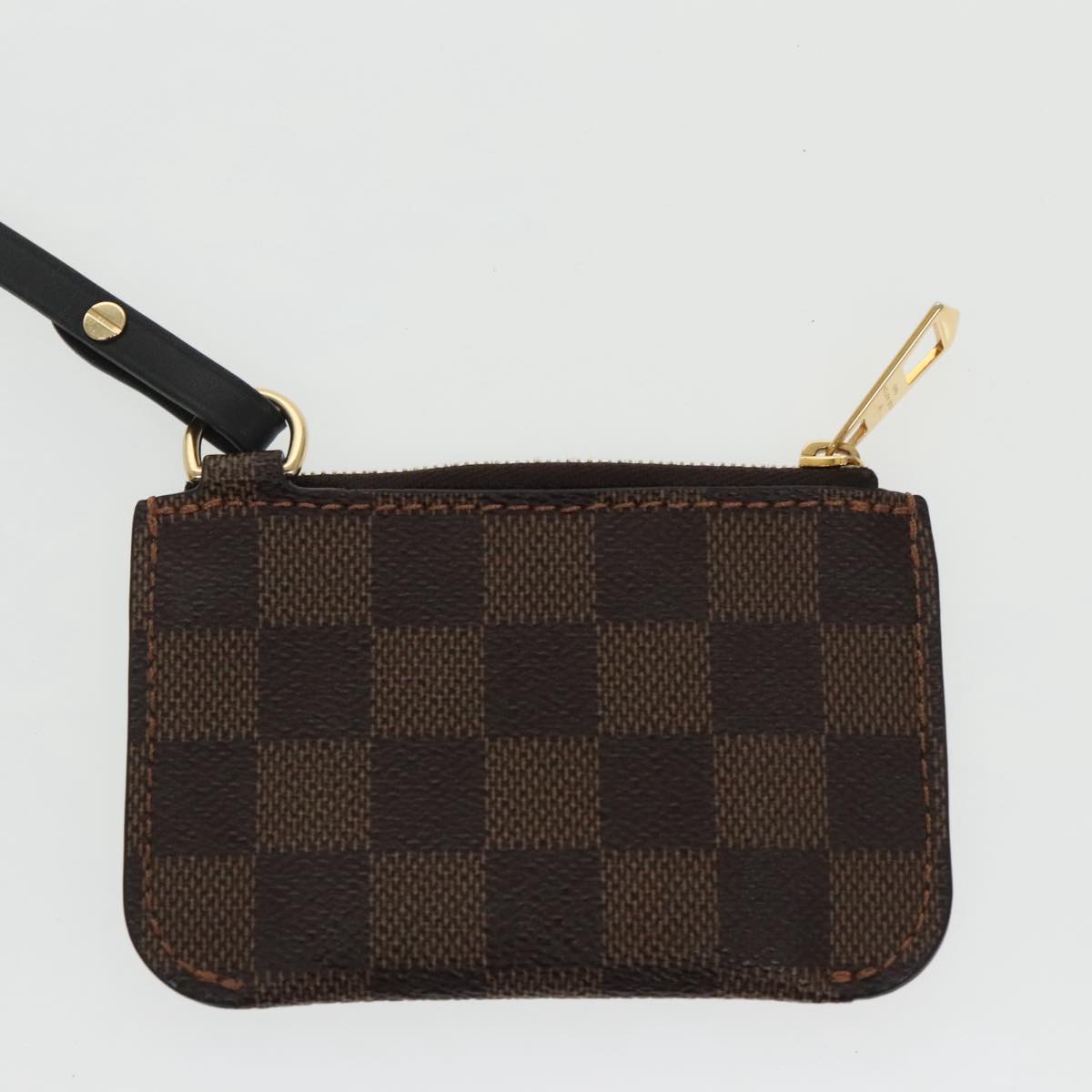 Louis Vuitton BELMONT, Brown, Canvas, tote