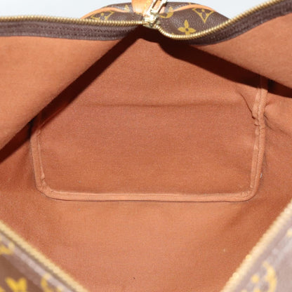 Louis Vuitton Keepall 55, Brown, Canvas, travel