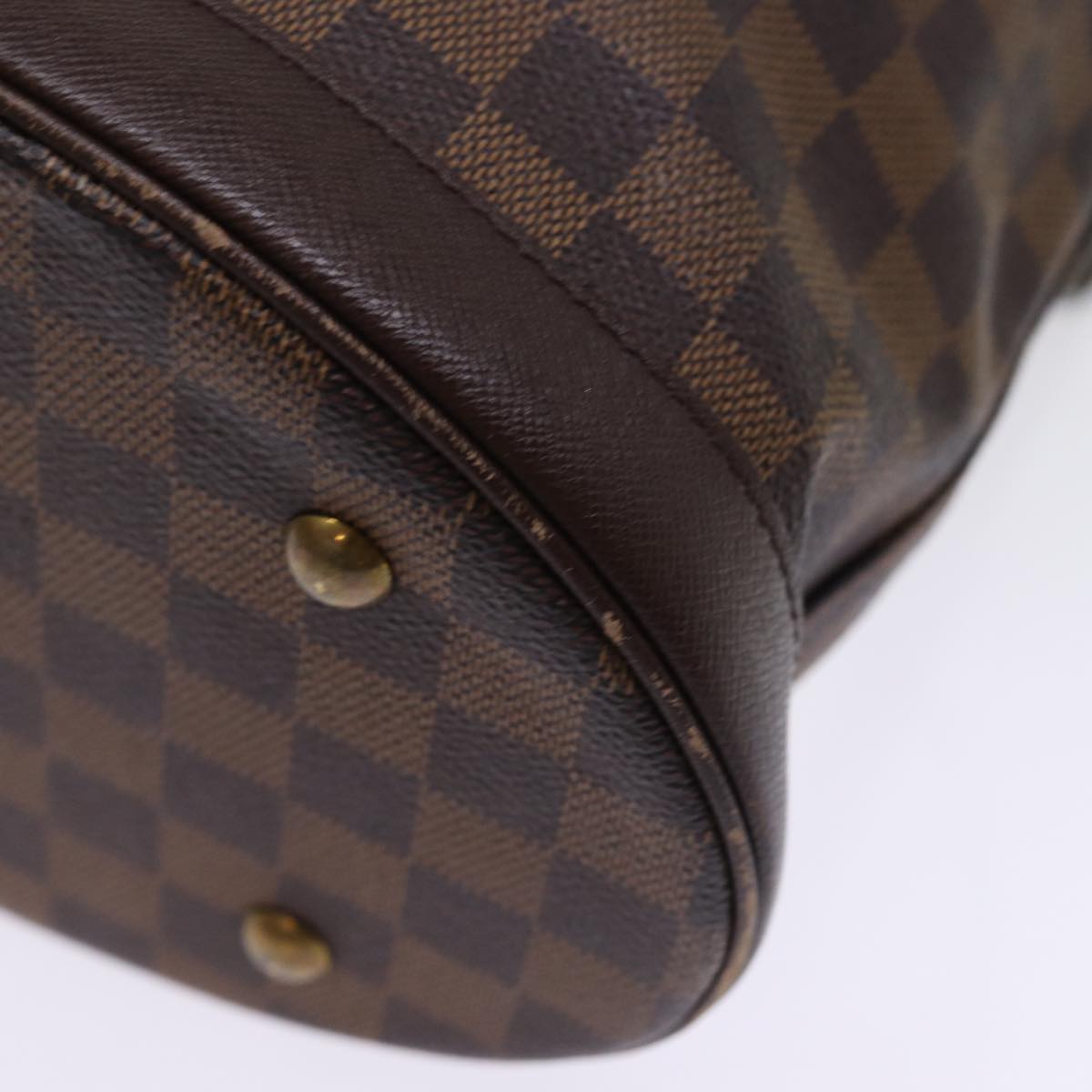 Louis Vuitton Marais, Brown, Canvas, shoulder