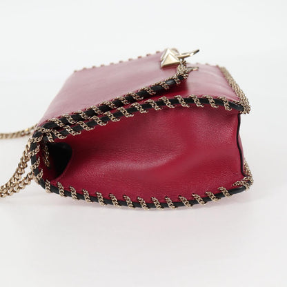 Valentino Garavani Demilune, Pink, Leather, shoulder