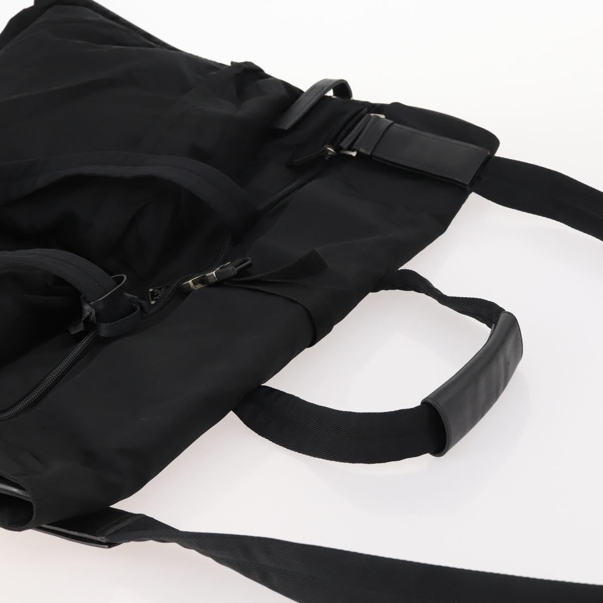 Prada Garment Carrier Tessuto, Black, Nylon, Handbag