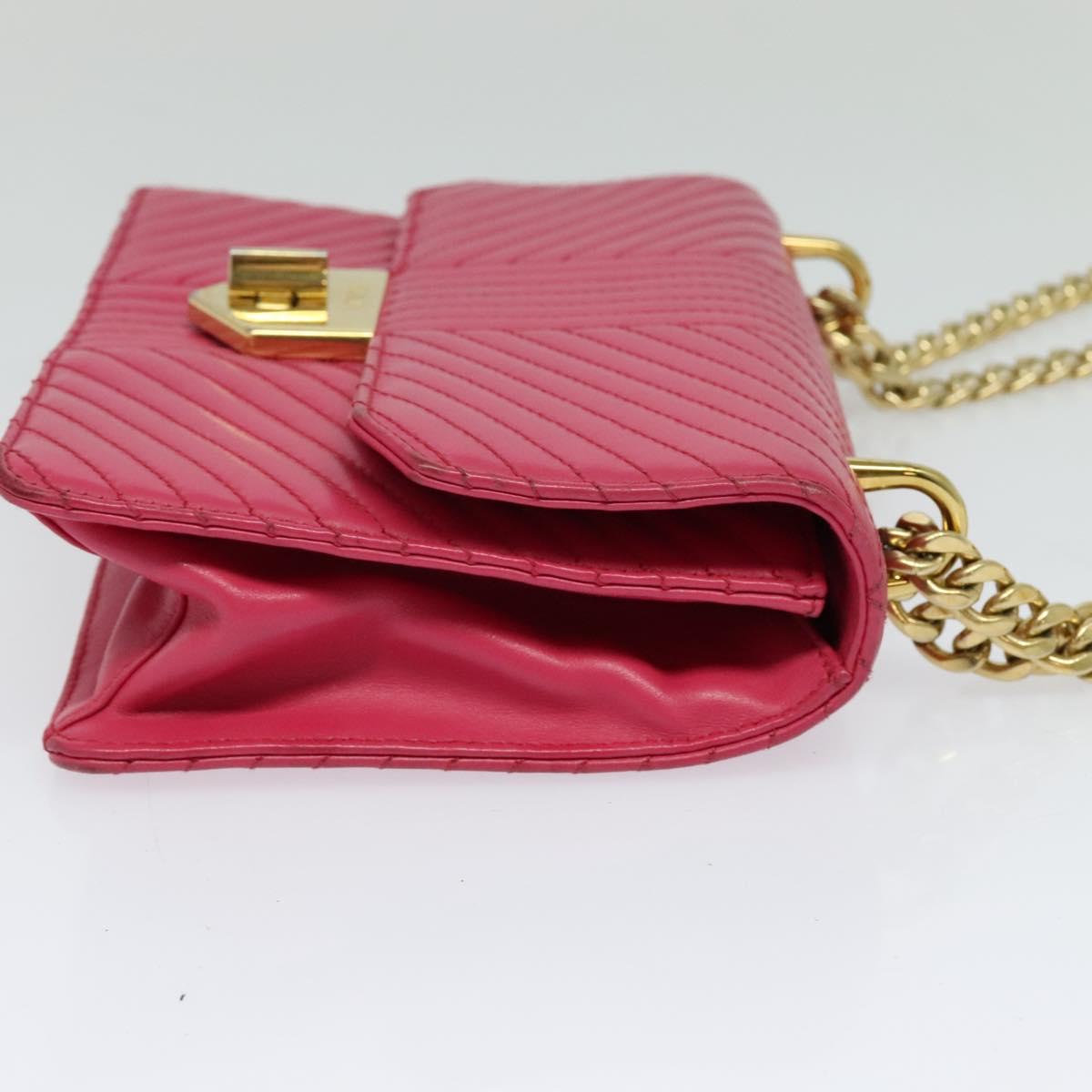 Prada Turnlock, Pink, Leather, shoulder