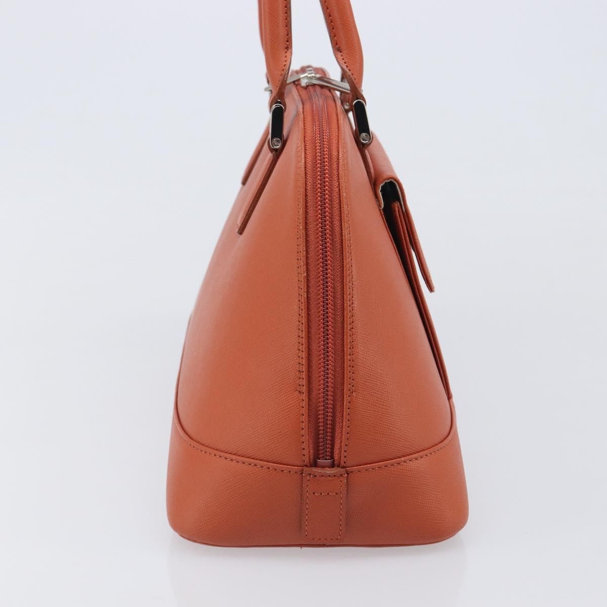 Burberry Handbag Leather, Orange, Leather, Handbag