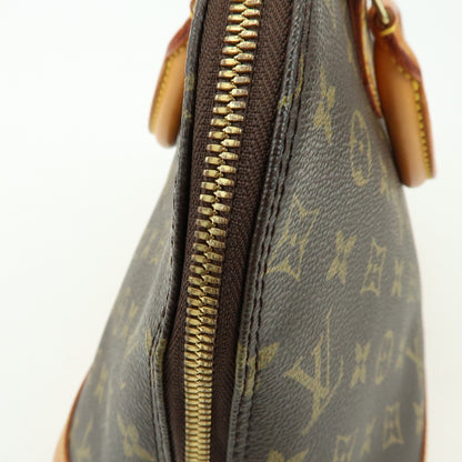 Louis Vuitton Alma Monogram Canvas, Brown, Canvas, Handbag