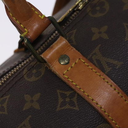Louis Vuitton Keepall Monogram Canvas, Brown, Canvas, Travel Bag