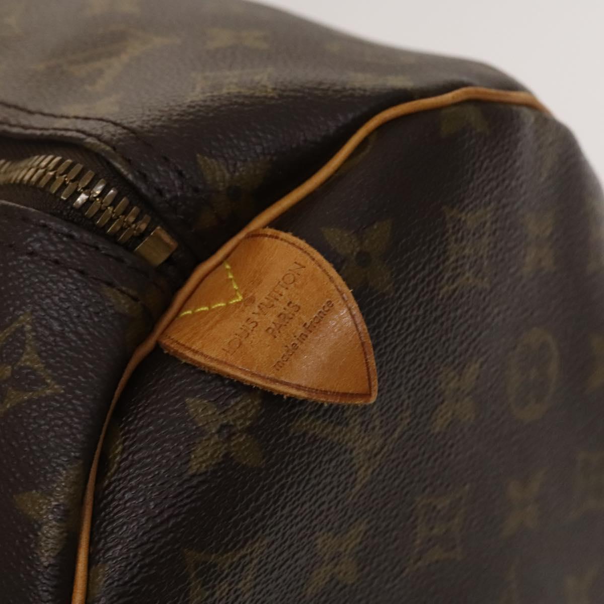 Louis Vuitton Keepall 60, Brown, Canvas, travel