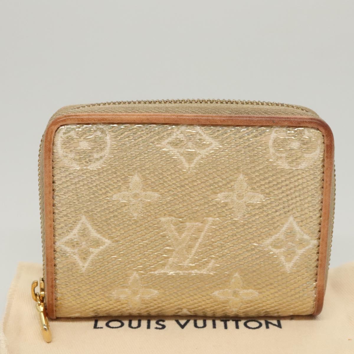 Louis Vuitton Zippy coin purse, Beige, Canvas, wallet