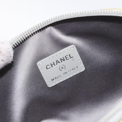 Chanel Vintage Toiletry Patent leather, Silver, Other, Clutch