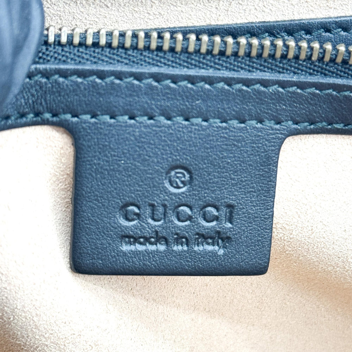 Gucci GG Marmont Matelasse Leather, Black, Leather, Shoulder Bag